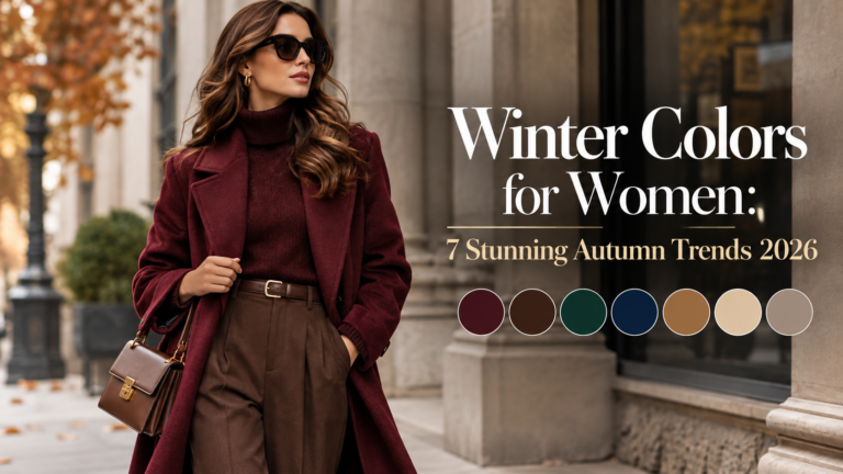 Winter colors for women 2026