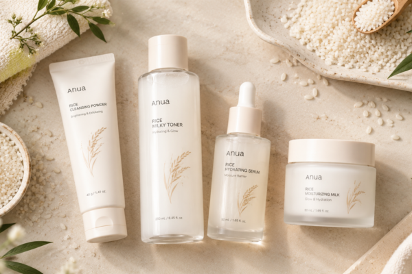 Anua YesStyle Rice Glow Skincare Routine