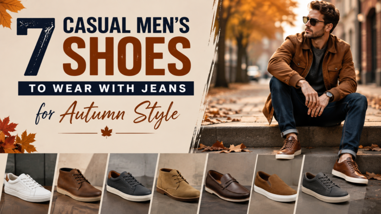 Casual Men's Shoes to Wear with Jeans