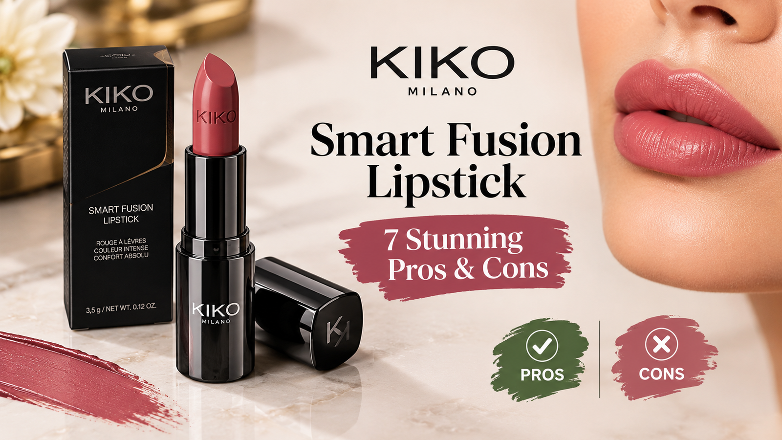 Kiko Milano Smart Fusion Lipstick: 7 Stunning Pros & Cons