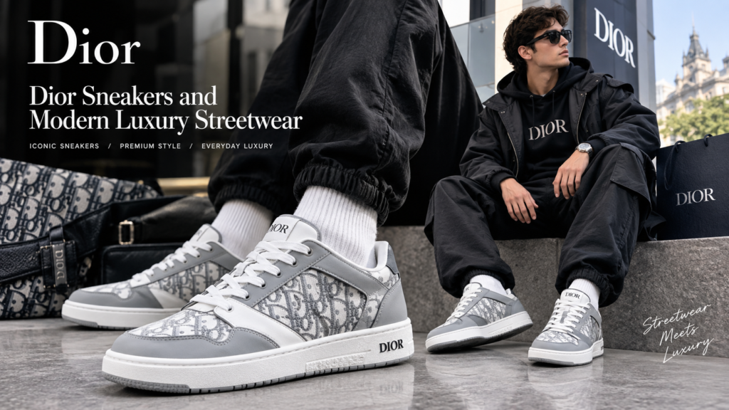 Dior Sneakers and Modern Luxury Streetwear ispy b bna do ak