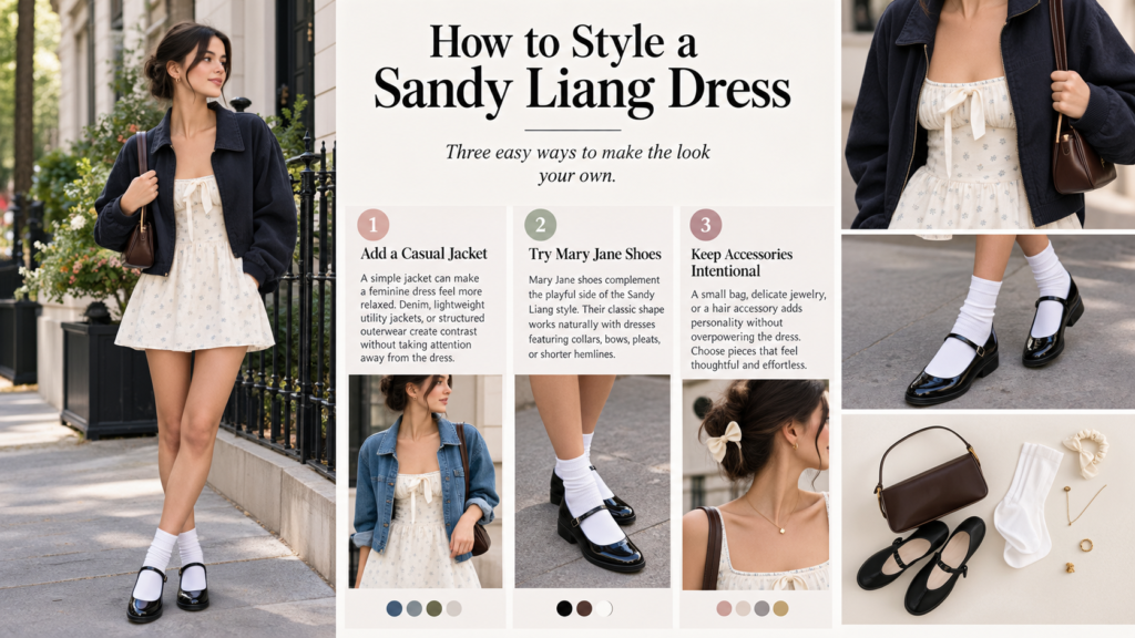 How to Style a Sandy Liang Dress