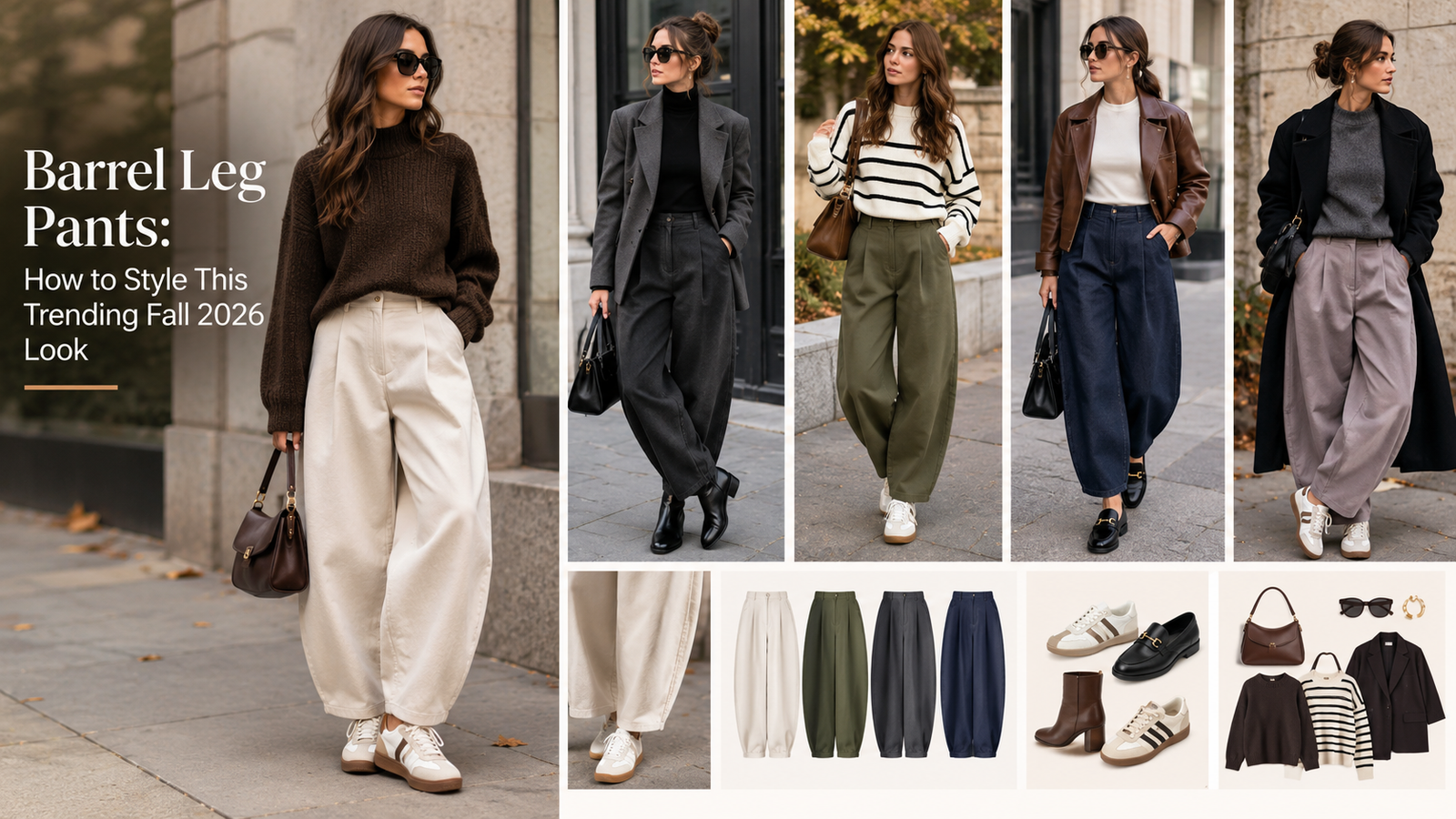 Barrel Leg Pants: Fall 2026 Style Guide