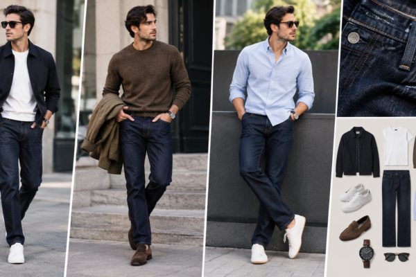 Dark Denim Jeans: How to Style Them for Men in 2026