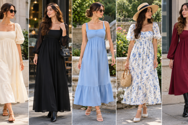 Empire Waist Dresses: How to Style This Flattering Trend in 2026