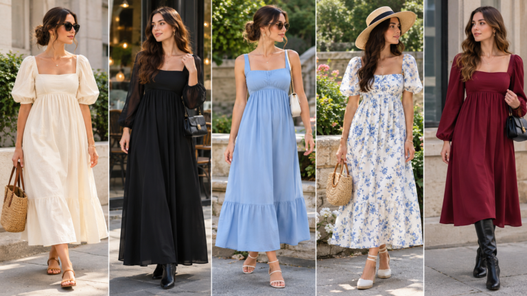 Empire Waist Dresses: How to Style This Flattering Trend in 2026
