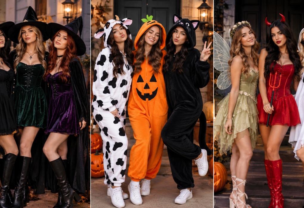 Halloween Trio Outfit Ideas 2026: 9 Cute Costumes Halloween Trio Outfit Ideas 2026: 9 Cute Costumes