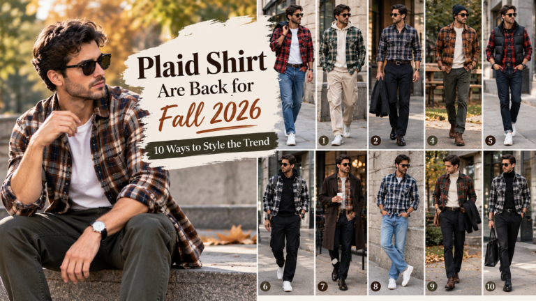 Plaid Shirt Are Back for Fall 2026