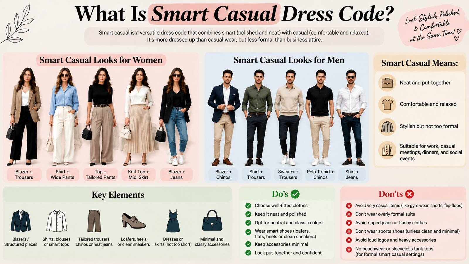 What Is Smart Casual Dress Code