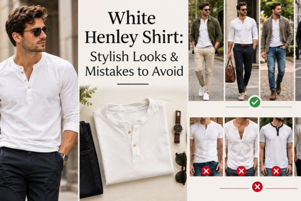 White Henley Shirt: Stylish Looks & Mistakes to Avoid